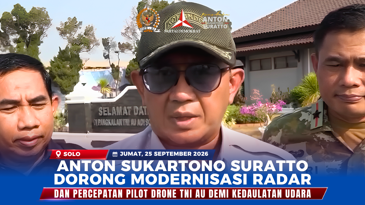 anton suratto dorong modernisasi radar dan percepatan pilot drone tni au demi kedaulatan udara