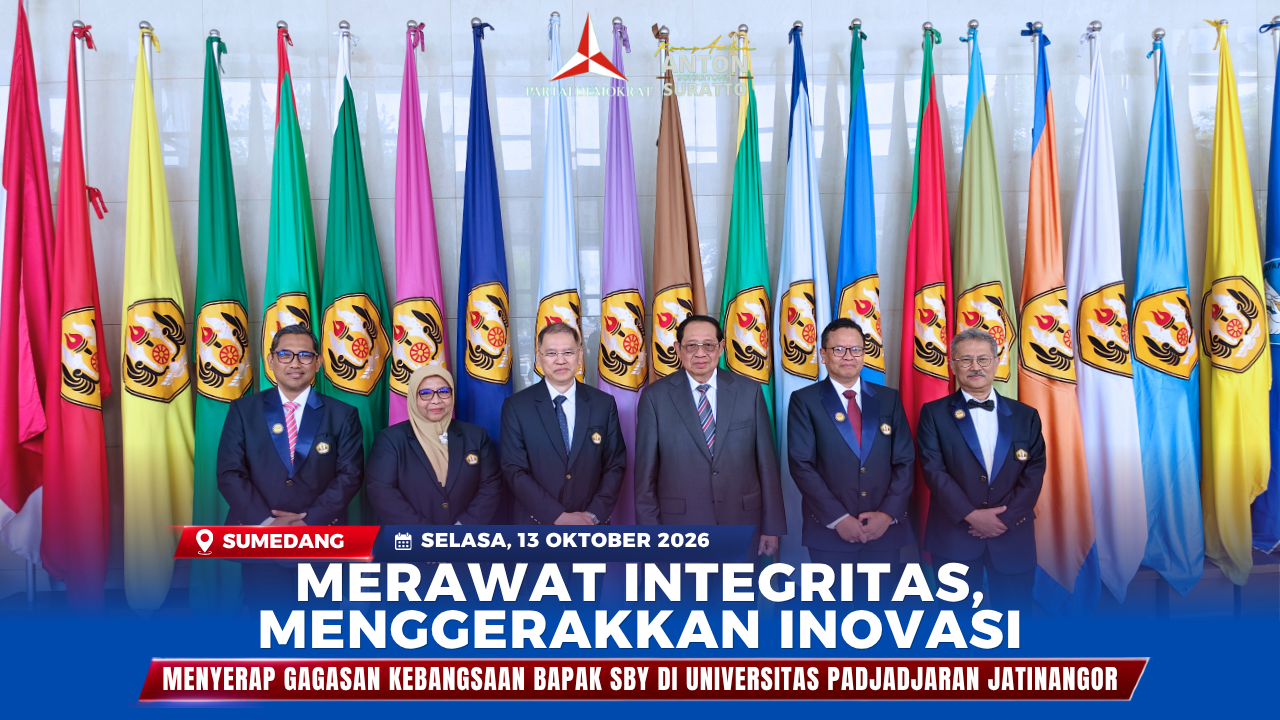 Merawat Integritas Menggerakkan Inovasi Menyerap Gagasan Kebangsaan Pak SBY Di Universitas Padjadjaran